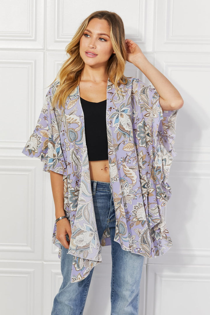 Justin Taylor Secret Garden Floral Kimono - Cheeky Chic Boutique