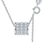 Donna Moissanite 925 Sterling Silver Necklace - Cheeky Chic Boutique