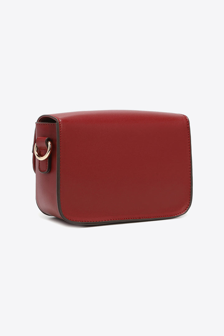 Nicole Lee USA Lexi Chain Detail Crossbody Bag - Cheeky Chic Boutique