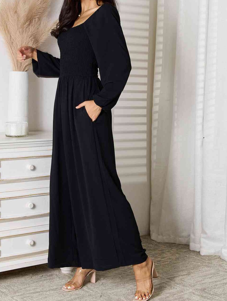 First Class Jumpsuit - Cheeky Chic Boutique