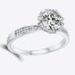 925 Sterling Silver 1 Carat Moissanite Ring - Cheeky Chic Boutique