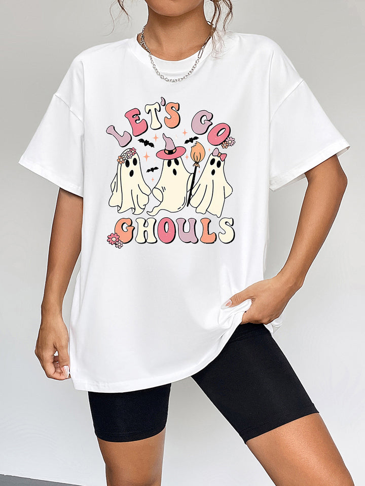 Let's Go Ghouls Graphic Tee - Cheeky Chic Boutique