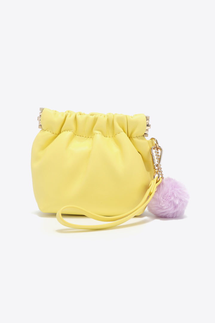 Nicole Lee USA Faux Leather Pouch - Cheeky Chic Boutique