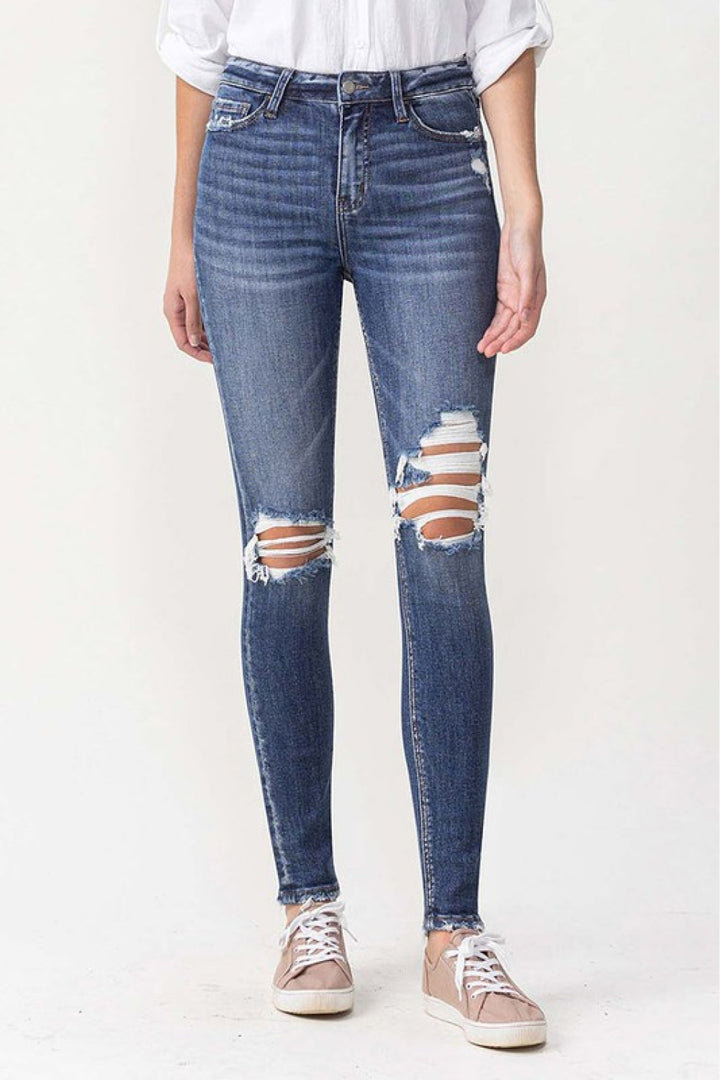 Lovervet Hayden Full Size High Rise Skinny - Cheeky Chic Boutique