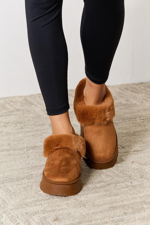 Our Little Secret Camel Slippers - Cheeky Chic Boutique