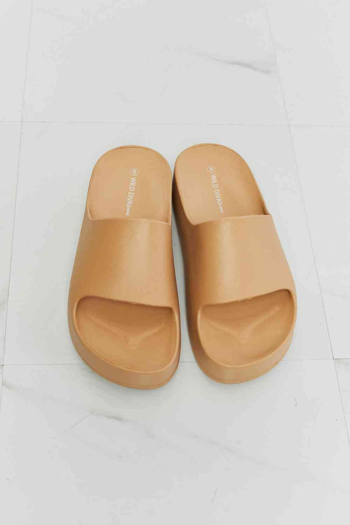 WILD DIVA Summer Feels Platform Slide - Cheeky Chic Boutique
