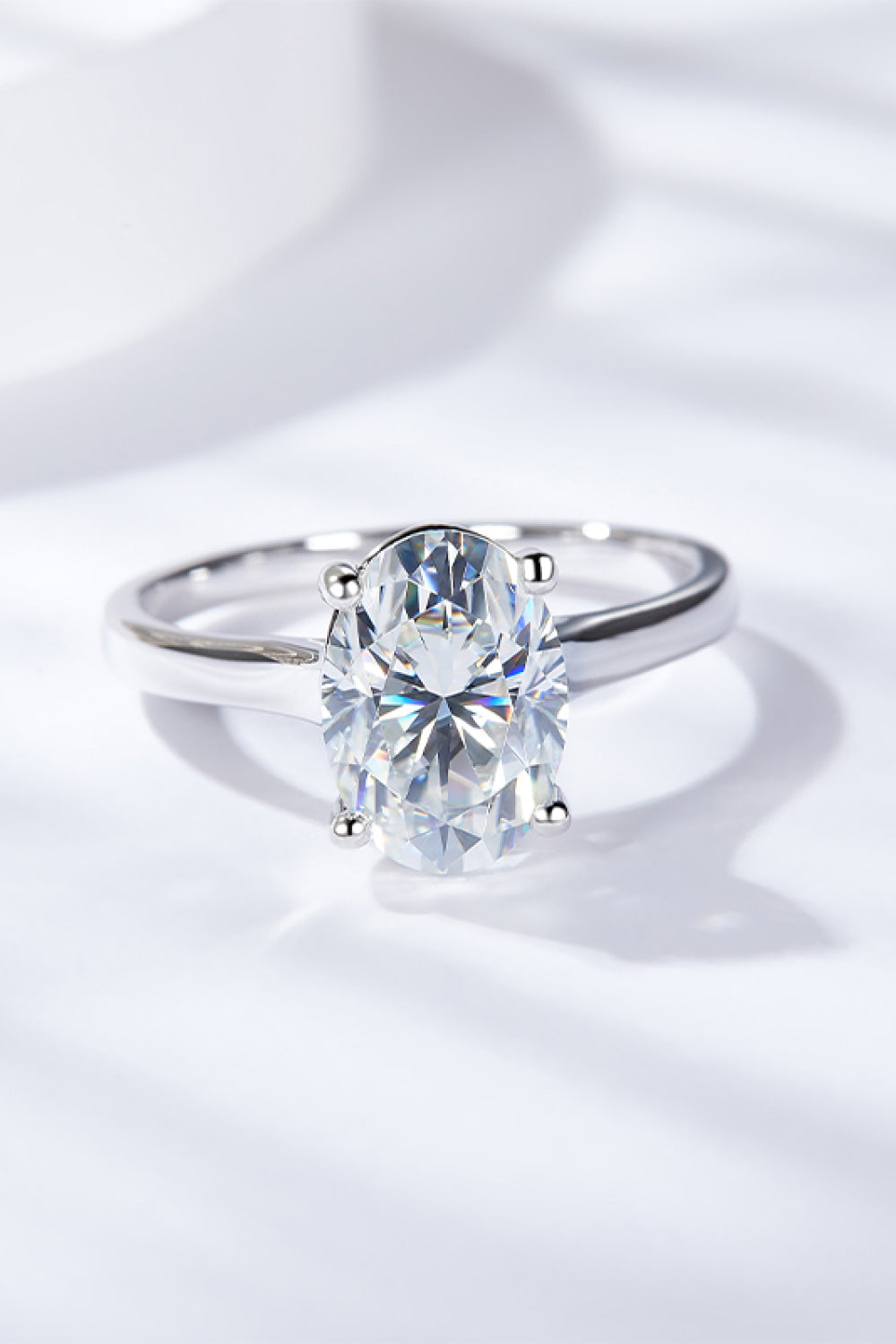 2.5 Carat Moissanite Solitaire Ring - Cheeky Chic Boutique