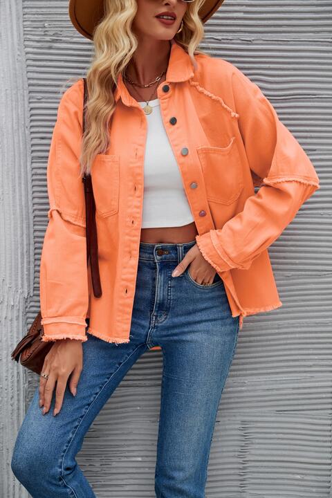 Never Leave Without It Denim Jacket - Cheeky Chic Boutique
