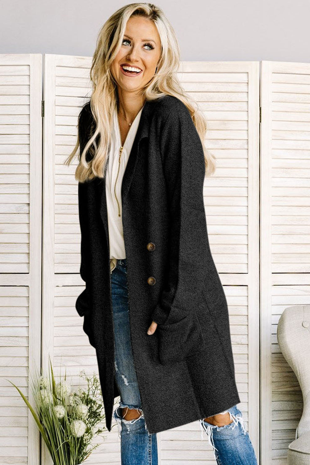 London's Calling Cardigan - Cheeky Chic Boutique