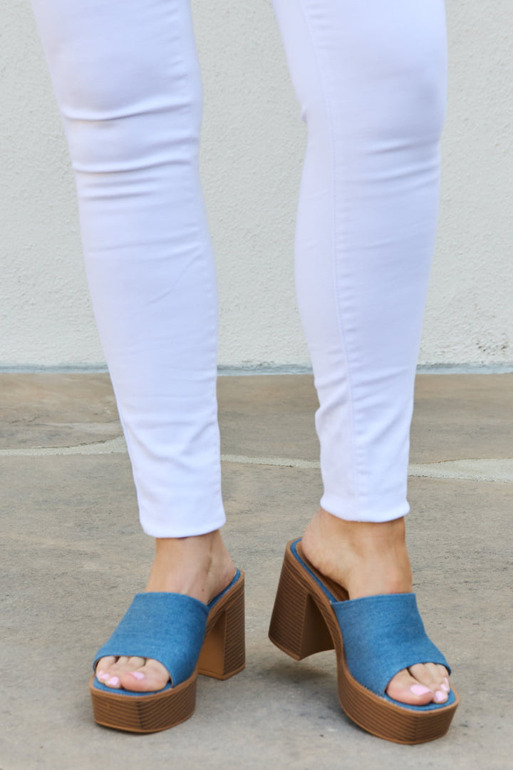 Weeboo Essential Platform Heel Sandals - Cheeky Chic Boutique