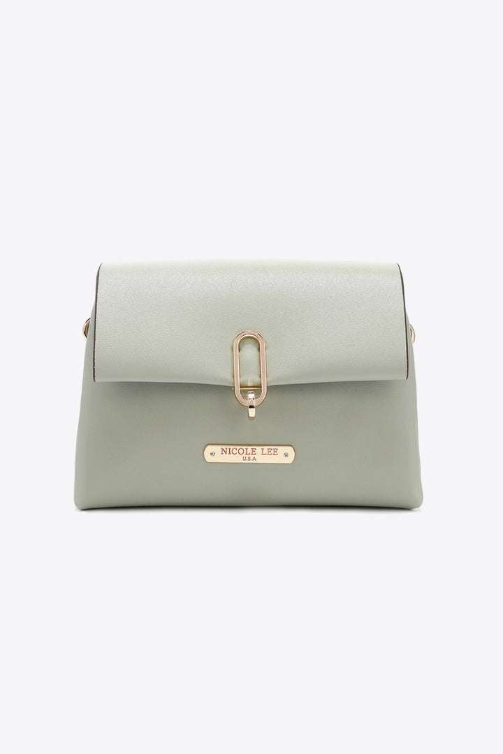 Nicole Lee USA Liv Vegan Leather Crossbody Bag - Cheeky Chic Boutique