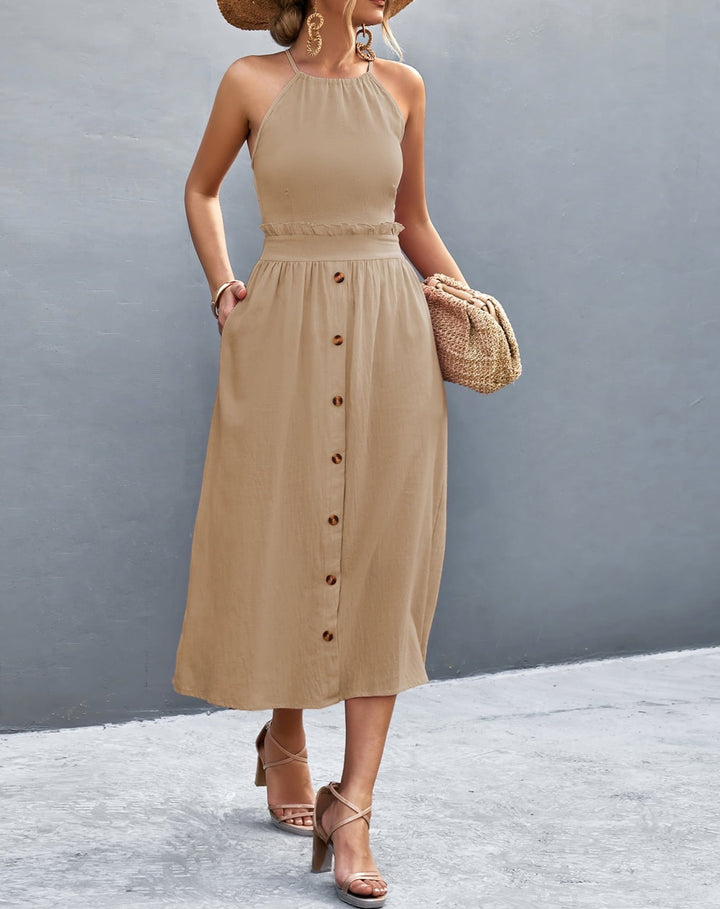 Derby Day Midi Dress - Cheeky Chic Boutique