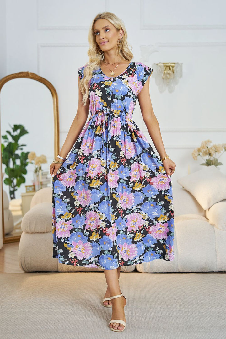 Free for Brunch Floral Midi Dress - Cheeky Chic Boutique