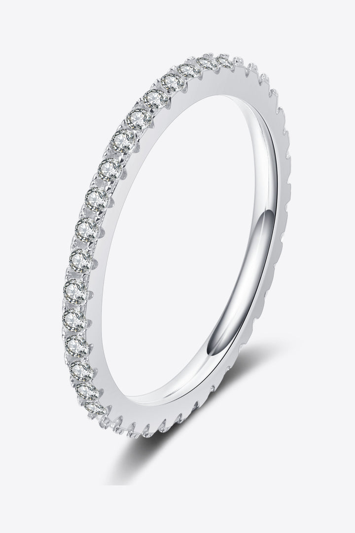 Curious Time 925 Sterling Silver Moissanite Ring - Cheeky Chic Boutique