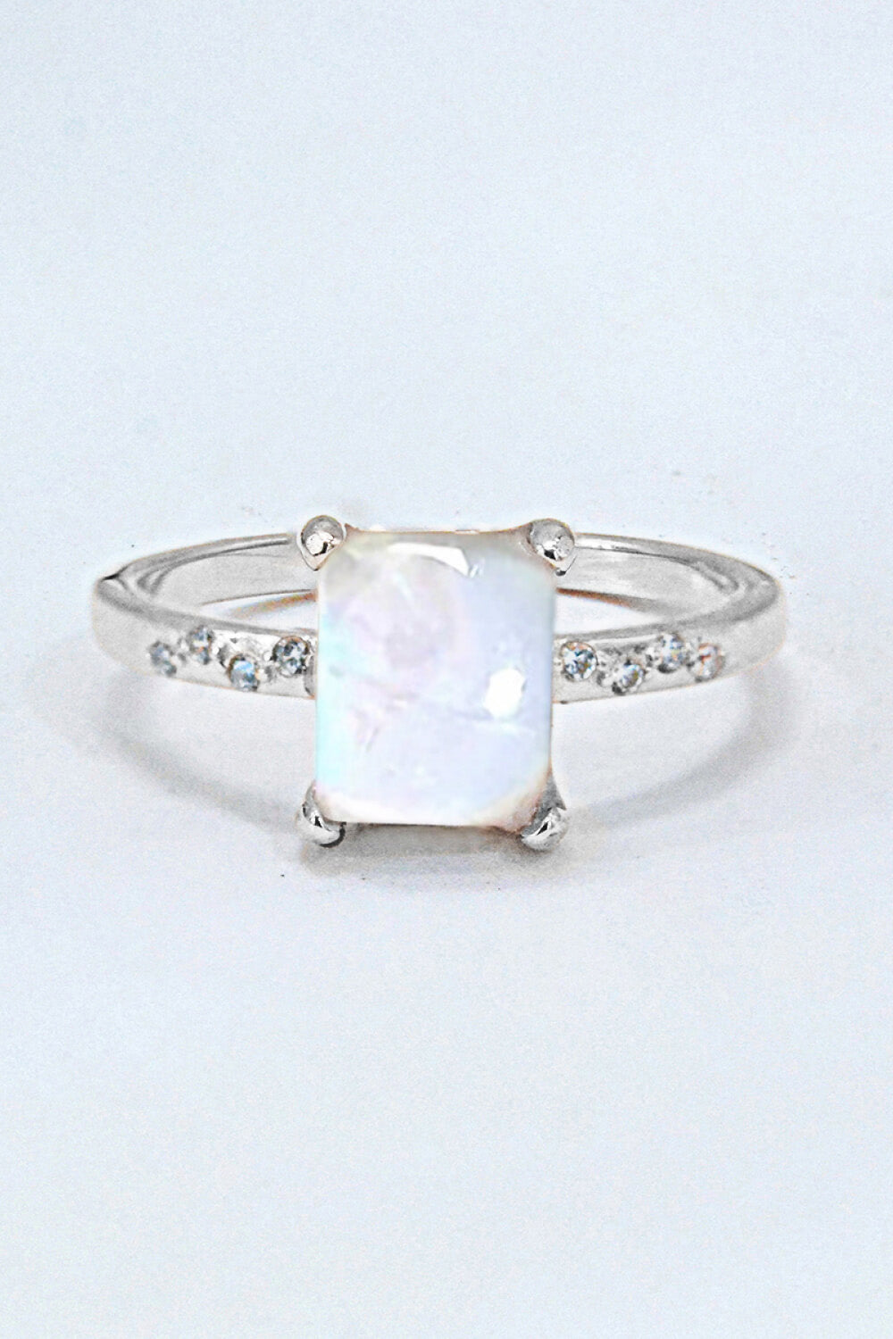 Square Moonstone Ring - Cheeky Chic Boutique