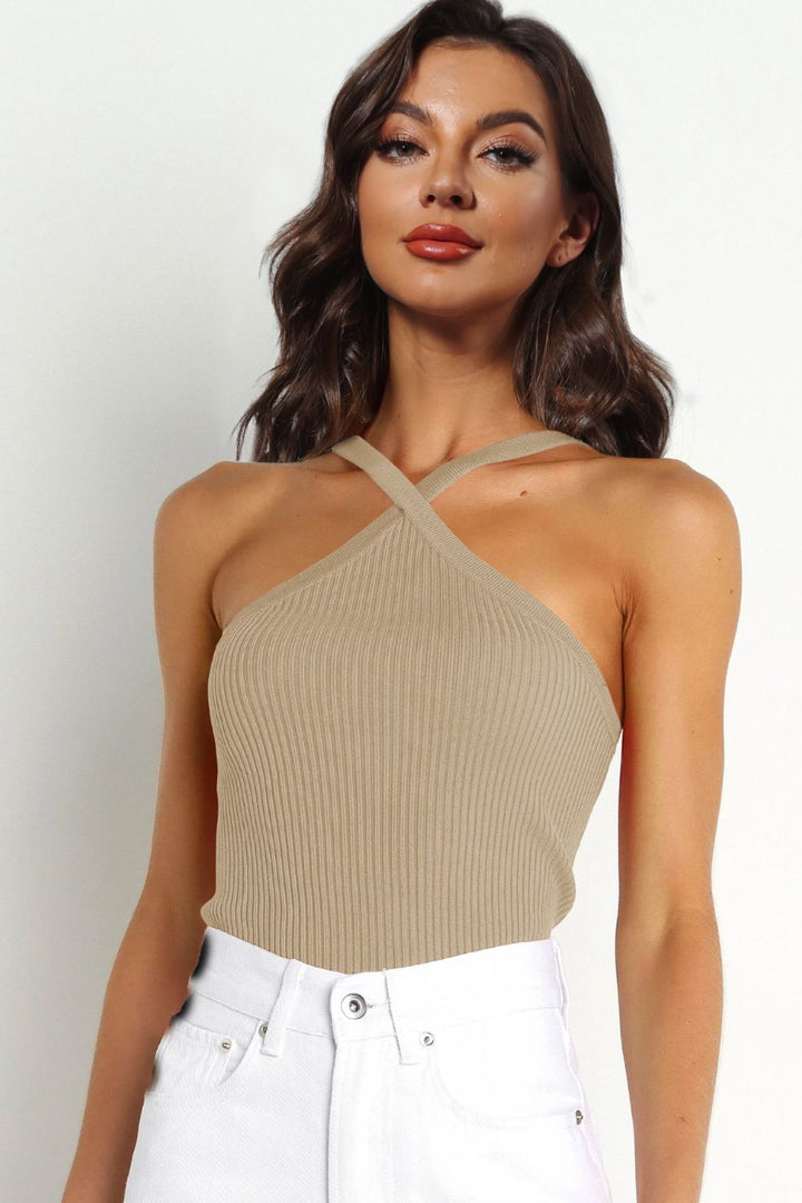 Take It All In Ribbed Cami Top - Cheeky Chic Boutique