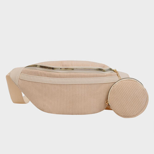 Mom Goals Corduroy Belt Bag - Cheeky Chic Boutique