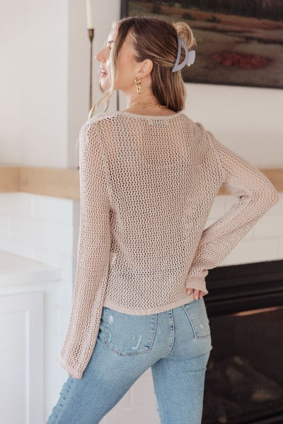 Calming Down Loose Knit Top - Cheeky Chic Boutique