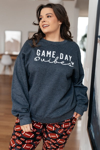 Game Day Vibes Pullover - Cheeky Chic Boutique