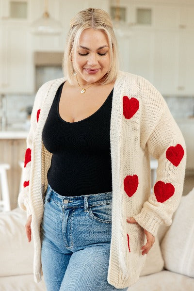 Heart Eyes Cardigan - Cheeky Chic Boutique
