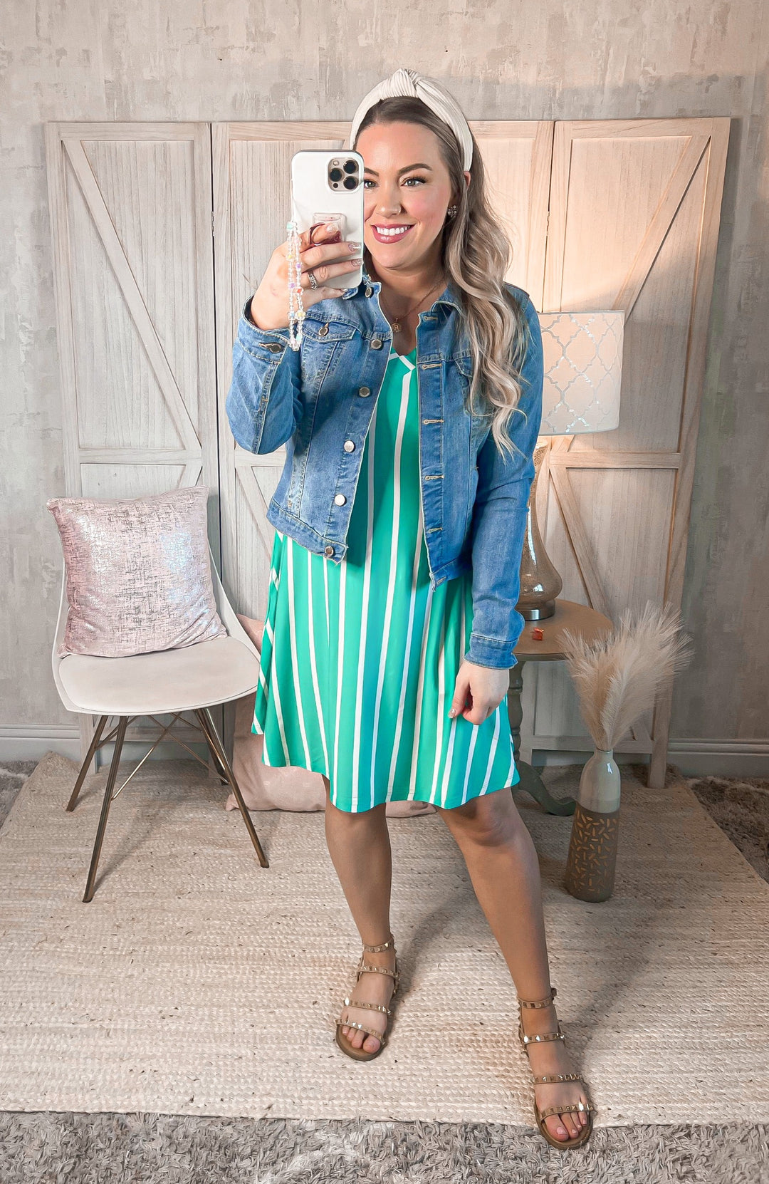 Yelete Party Planner Full Size Sleeveless Skater Dress - Cheeky Chic Boutique