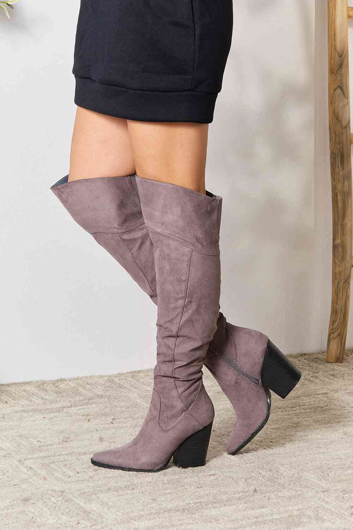 Good News Knee High Boots - Cheeky Chic Boutique