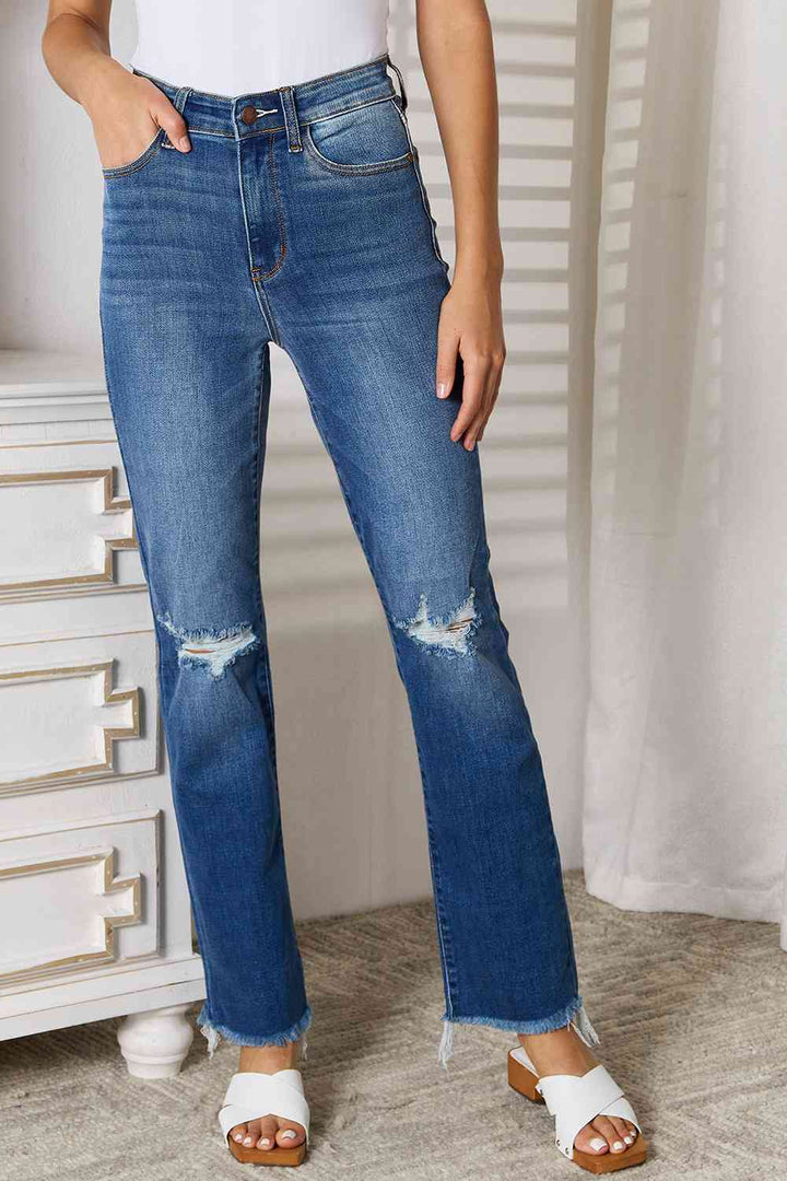 In Distress Judy Blue Jeans - Cheeky Chic Boutique