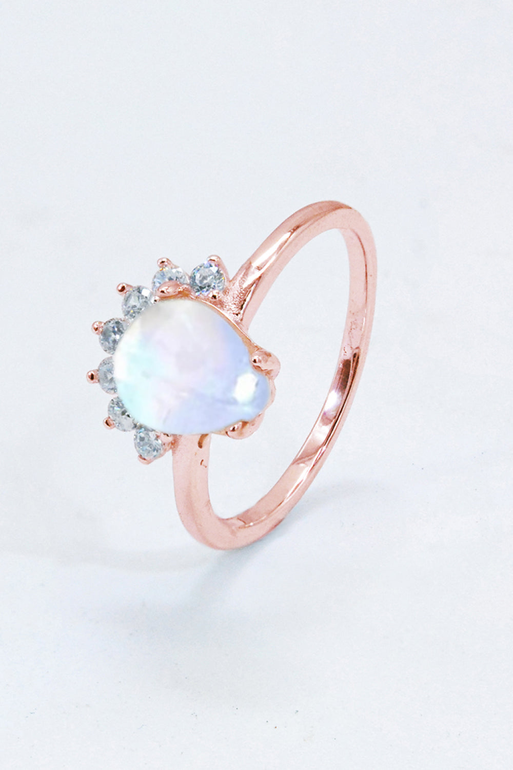 925 Sterling Silver Moonstone Ring - Cheeky Chic Boutique