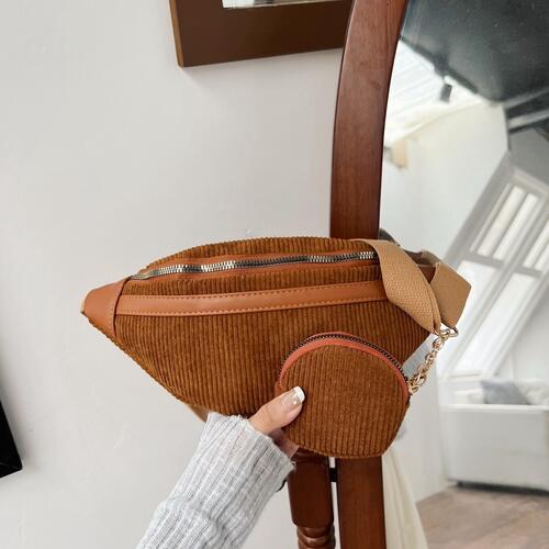 Mom Goals Corduroy Belt Bag - Cheeky Chic Boutique