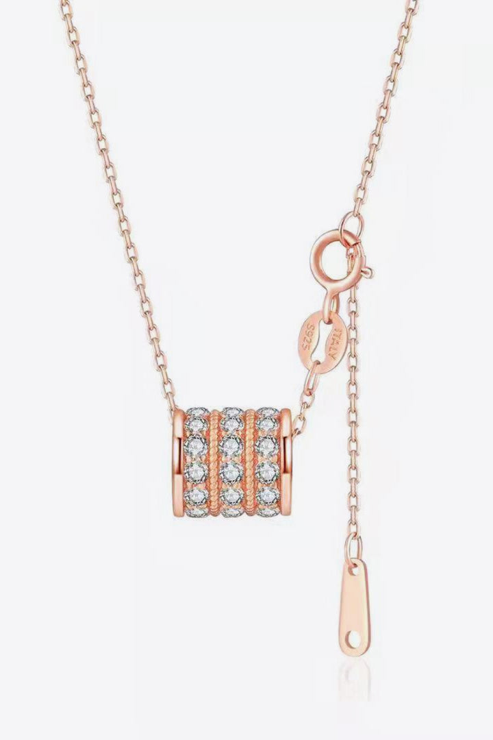 Donna Moissanite 925 Sterling Silver Necklace - Cheeky Chic Boutique