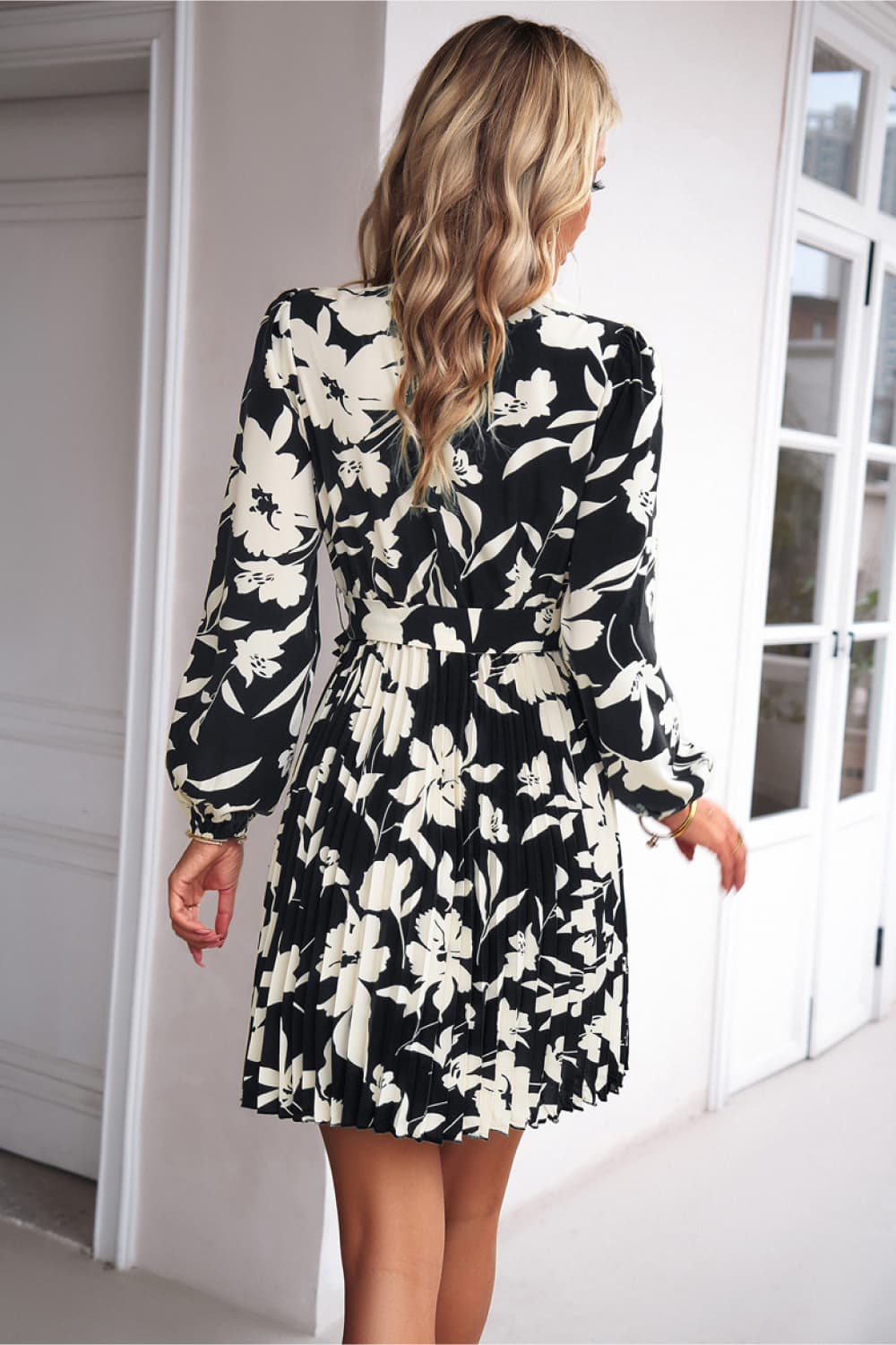 Fine Dining Floral Mini Dress - Cheeky Chic Boutique