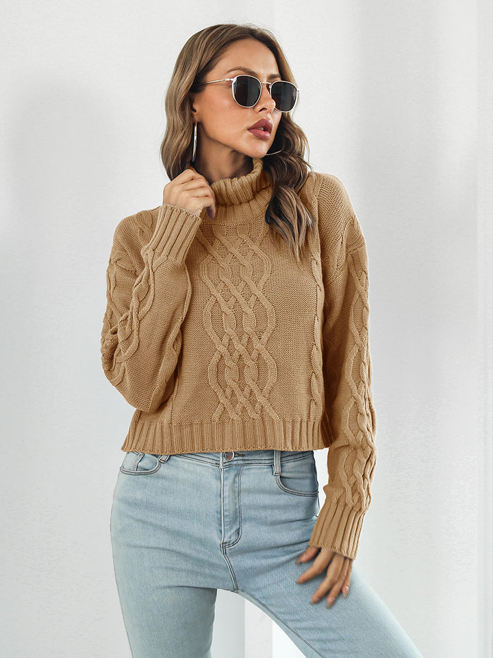 Dear Darling Turtleneck Sweater - Cheeky Chic Boutique