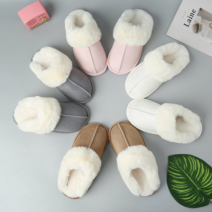 Kiss Goodbye Faux Suede Slippers - Cheeky Chic Boutique