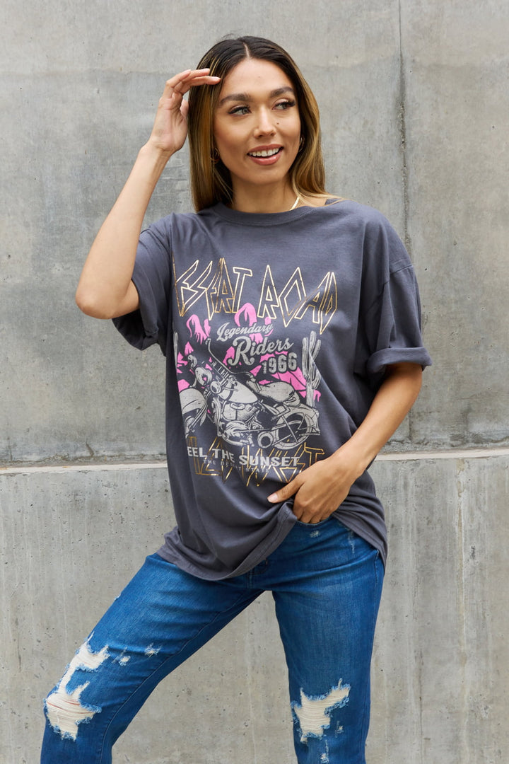 Sweet Claire "Desert Road" Graphic T-Shirt - Cheeky Chic Boutique
