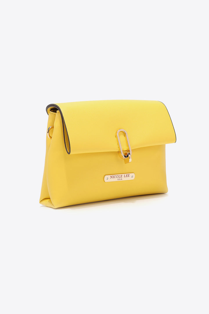 Nicole Lee USA Liv Vegan Leather Crossbody Bag - Cheeky Chic Boutique