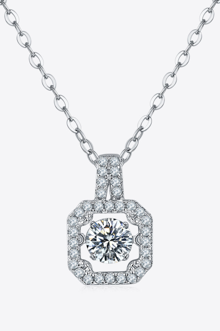 Renee Moissanite 925 Sterling Silver Necklace - Cheeky Chic Boutique