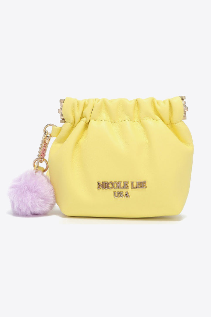 Nicole Lee USA Faux Leather Pouch - Cheeky Chic Boutique