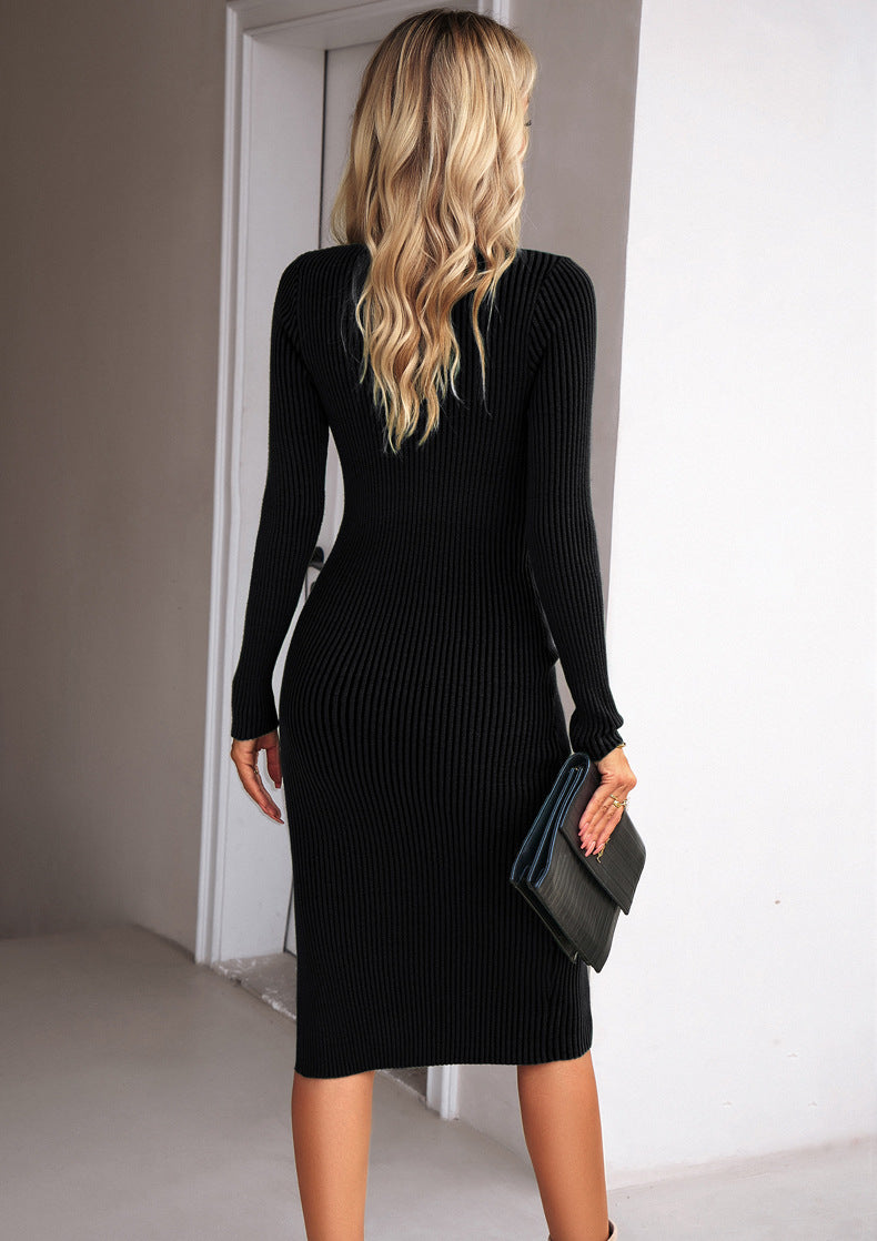 Perfect Fit Sweater Dress - Cheeky Chic Boutique