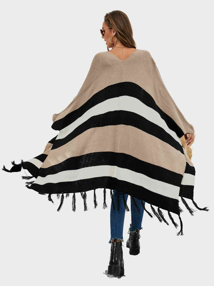 Falling Again Fringe Cardigan - Cheeky Chic Boutique