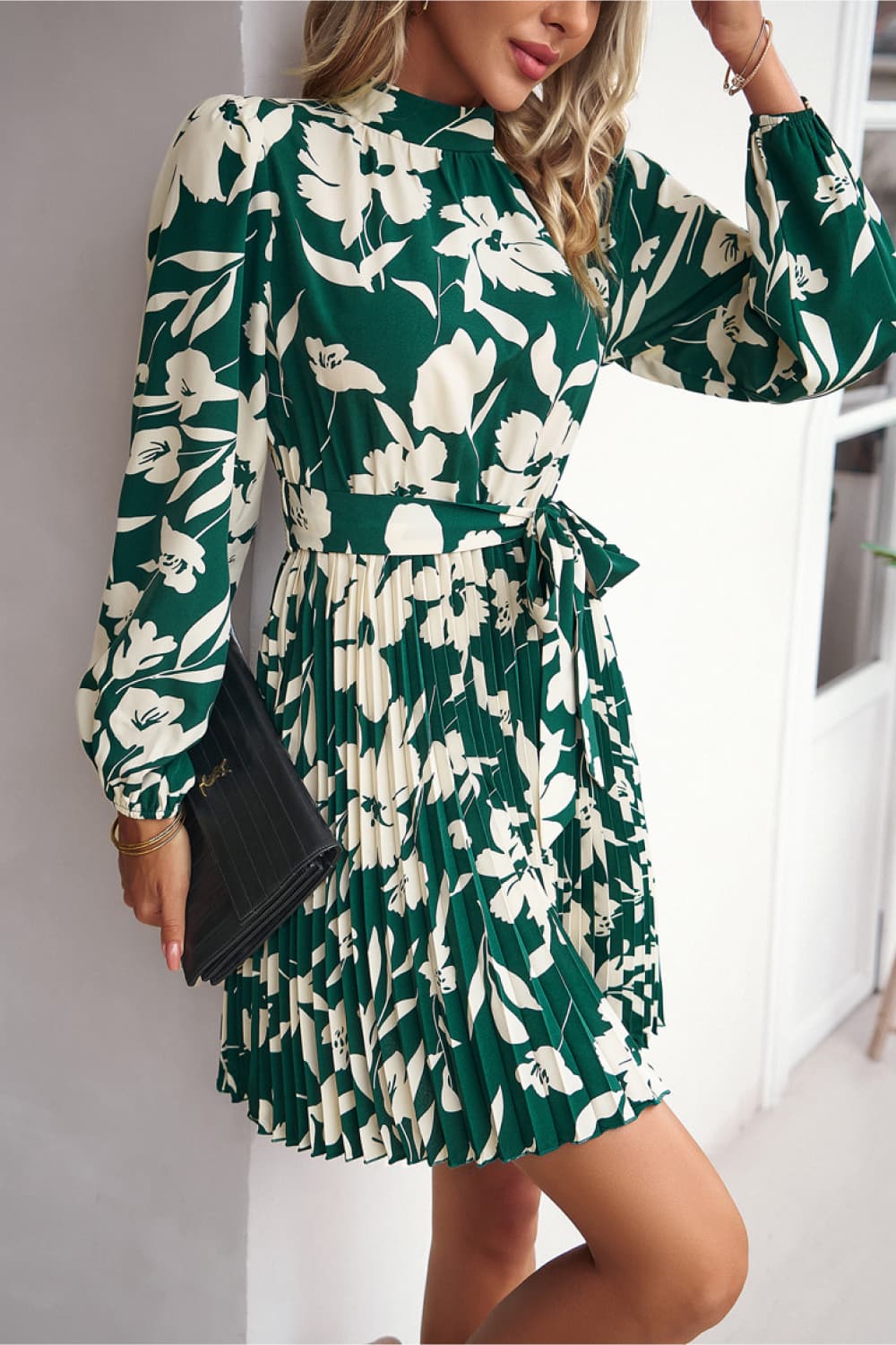 Fine Dining Floral Mini Dress - Cheeky Chic Boutique