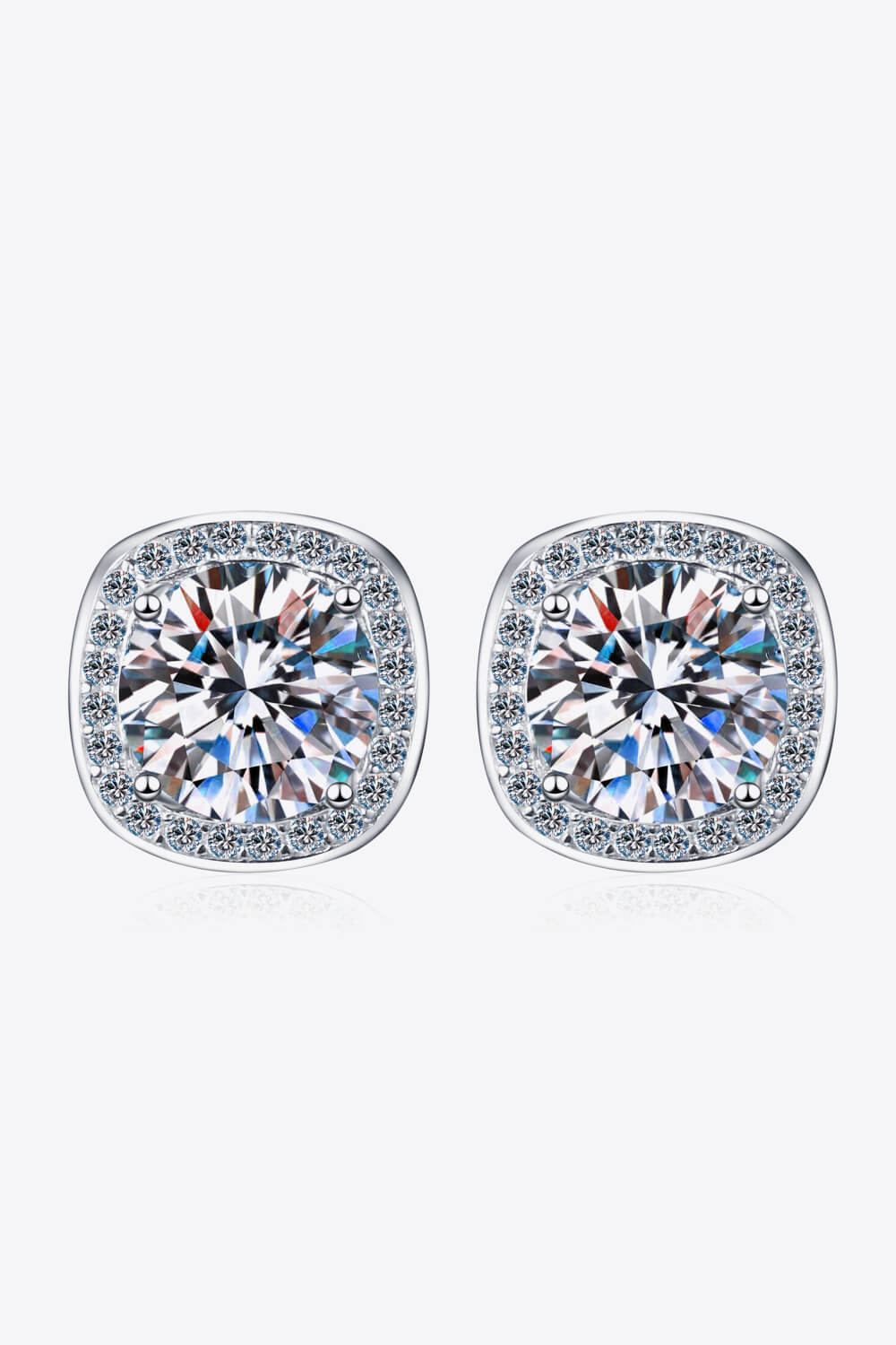 Let Me Love You 1 Carat Moissanite Stud Earrings - Cheeky Chic Boutique