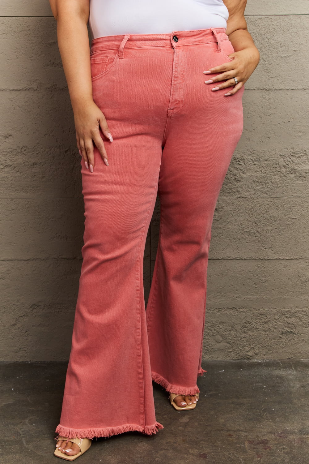 RISEN Bailey Flare Jeans - Cheeky Chic Boutique