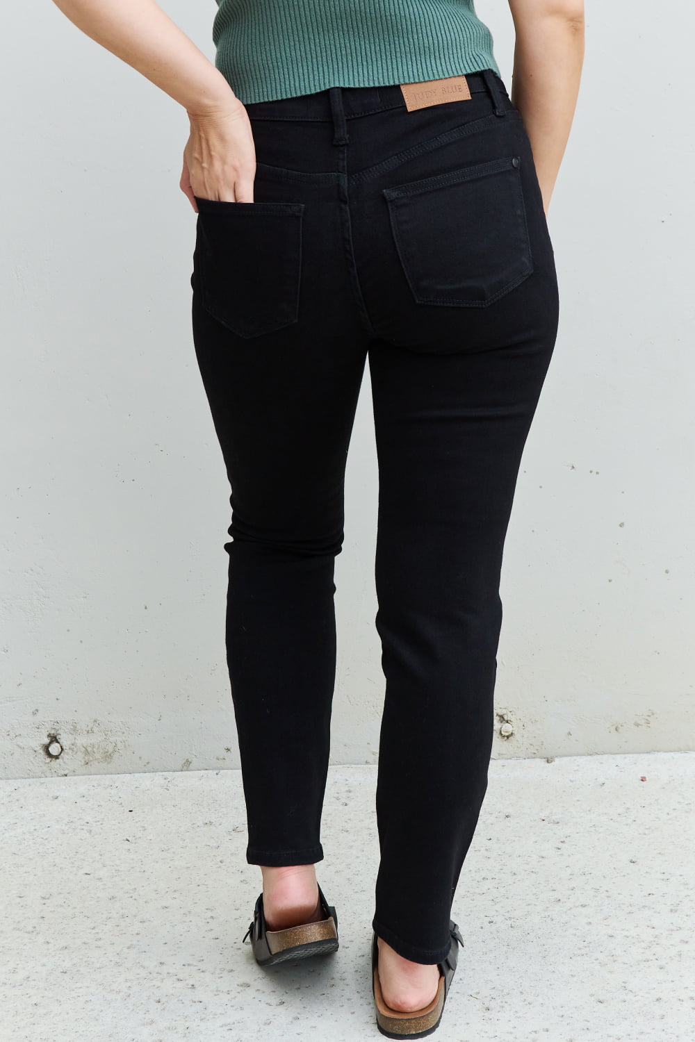 Judy Blue Kenya Mid Rise Slim Jeans - Cheeky Chic Boutique