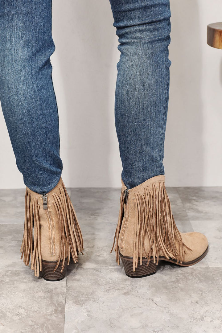Stockyards Western Ankle Boots - Cheeky Chic Boutique