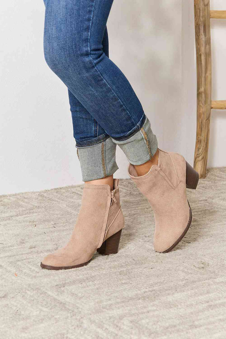 Piece of Me Ankle Booties - Cheeky Chic Boutique