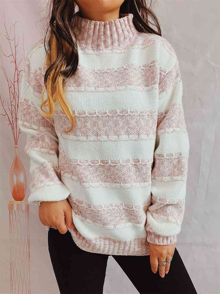 Color Story Striped Sweater - Cheeky Chic Boutique