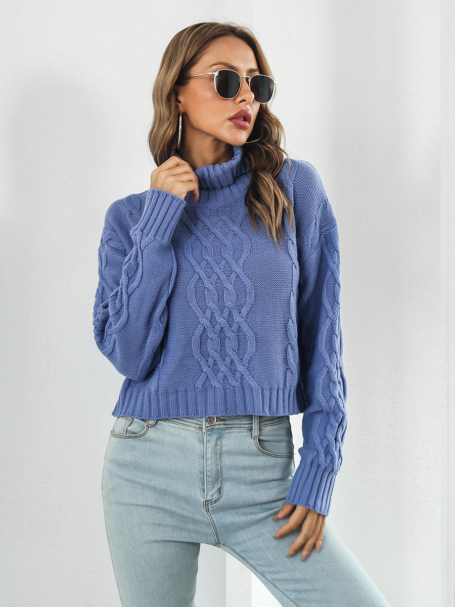 Dear Darling Turtleneck Sweater - Cheeky Chic Boutique