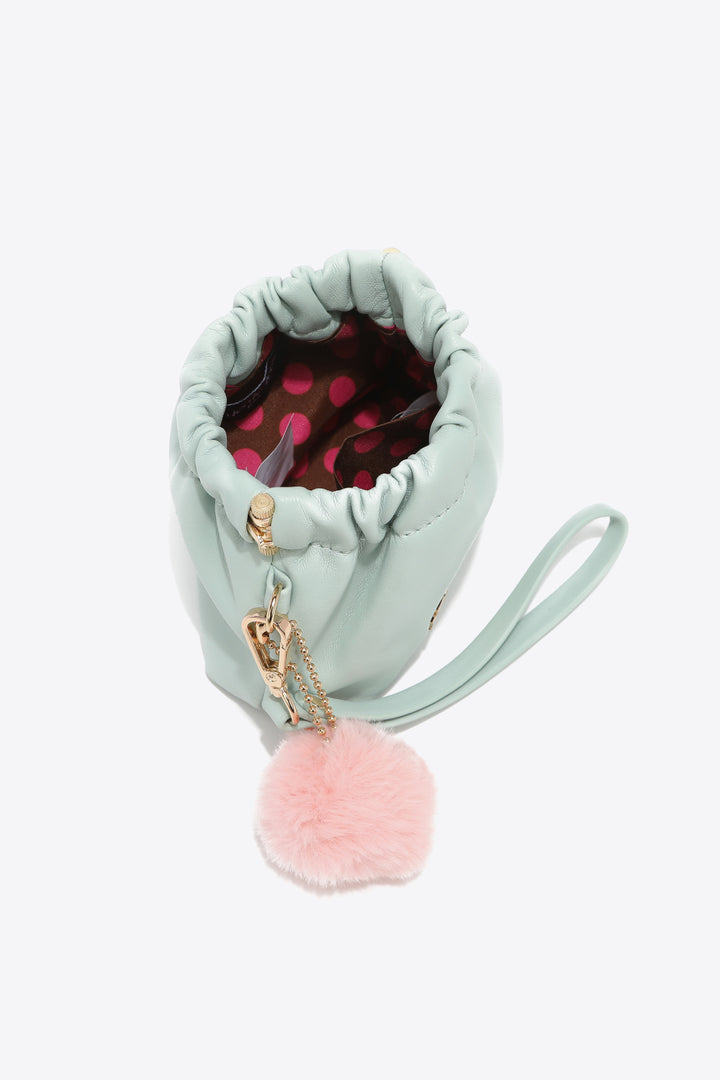 Nicole Lee USA Faux Leather Pouch - Cheeky Chic Boutique