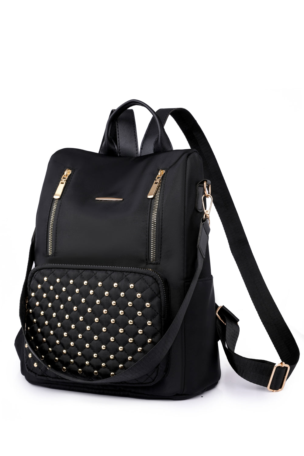 Zipper Pocket Beaded Backpack - Cheeky Chic Boutique