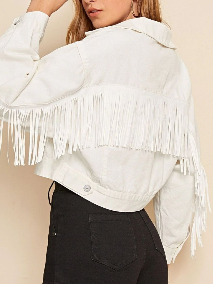 Nights in Nashville Denim Jacket - Cheeky Chic Boutique
